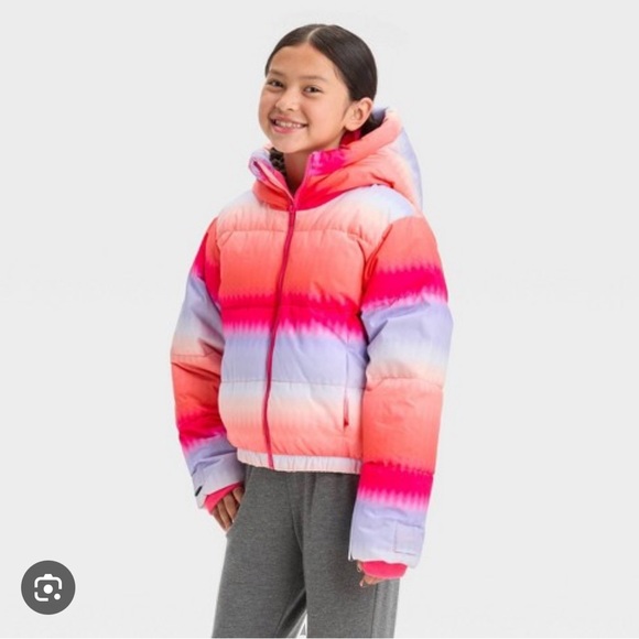 Girls' Puffer Jacket - All In Motion - Picture 1 of 4